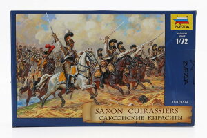 Figures�t�B�M���A Saxon�U�N�Z�� Cuirassier�L���C���b�V�F / ZVEZDA 1/72 �W�I���}�E�A�N�Z�T���[