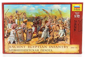 Figures�t�B�M���A Ancient Egyptian Infantry�Ñ�G�W�v�g���� 2000 B.C. Battle War�o�g���E�H�[ Military�~�� / ZVEZDA 1/72 �W�I���}�E�A�N�Z�T���[