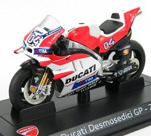 DUCATI�h�D�J�e�B GP16 TEAM�`�[�� DUCATI�h�D�J�e�B No.4 SEASON�V�[�Y�� MOTOGP���gGP 2016 ANDREA DOVIZIOSO RED�� / EDICOLA 1/24 �~�j�J�[