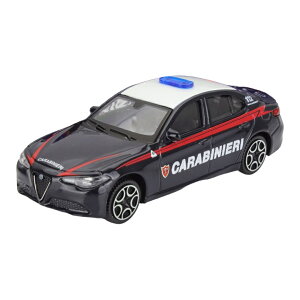 Alfa Romeo�A���t�@�����I Giulia�W�����A 2015 Carabinieri�J���r�j�G�� �u���[ �z���C�g / Bburago 1/43 �~�j�J�[