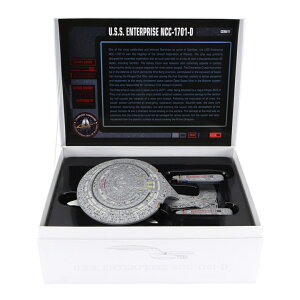 �y�\��z2026�N�����\�� STAR TREK�X�^�[�g���b�N U.S.S. ENTERPRISE NCC 1701 D THE NEXT GENERATION ���C�g�O���[ / Corgi 1/2000 �~�j�J�[