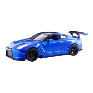 ���Y GT-R R35 2012 �x���\�v�� ���C���h�X�s�[�h �u���[ / Jada Toys 1/24 �~�j�J�[