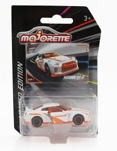 Nissan���Y Skyline�X�J�C���C�� GT R (R35) Coupe�N�[�y 2009 �z���C�g �I�����W / MAJORETTE 1/64 �~�j�J�[