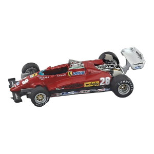 Ferrari�t�F���[�� 126 C2 #28 1982 Mario Andretti ���b�h Ferrari F1�R���N�V���� / EDICOLA 1/43 �~�j�J�[