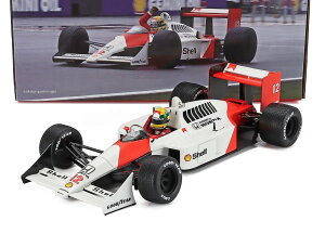 McLaren�}�N���[���� MP4/4 Honda�z���_ #12 1988 �C�M���XGP �D�� Ayrton Senna �A�C���g���E�Z�i ���b�h/�z���C�g / Werk83 1/18 �~�j�J�[