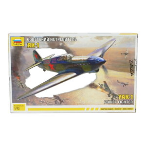 Yakovlev���R�u���t Yak-1 �\�r�G�g�퓬�@ 1942 ���f���L�b�g / ZVEZDA 1/72 �~�j�J�[ �~���^���[�͌^