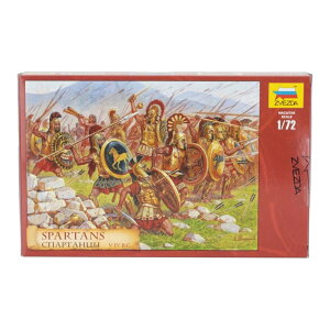 SPARTANS �X�p���^�� V-IV B.C. ���f���L�b�g / ZVEZDA 1/72 �~�j�J�[ �~���^���[�͌^