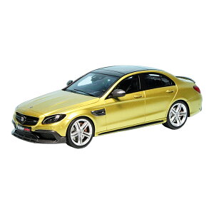 Brabus�u���o�X 600 Mercedes Benz�����Z�f�X�x���c C63 S AMG �Z�_�� W205 2015 �S�[���h 250����� / Minichamps 1/43