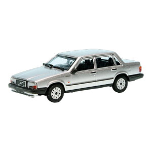 Volvo�{���{ 740GL �Z�_�� 1986 �V���o�[ / Minichamps 1/87 �~�j�J�[