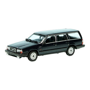 Volvo�{���{ 740GL Break 1986 �_�[�N�u���[ / Minichamps 1/87 �~�j�J�[