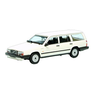 Volvo�{���{ 740GL Break 1986 �z���C�g / Minichamps 1/87 �~�j�J�[