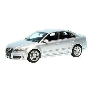 Audi�A�E�f�B RS4 �Z�_�� 2004 �V���o�[ / Minichamps 1/43 �~�j�J�[