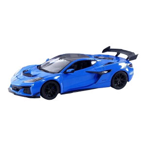 �V�{���[ �R���x�b�g ZR1 2025 �u���[ / Maisto 1/18 �~�j�J�[