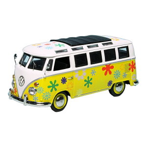 VW�t�H���N�X���[�Q�� T1 Bulli Samba Bus Flower Power 1000����� / Schuco 1/43 �~�j�J�[