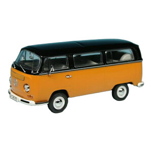 VW�t�H���N�X���[�Q�� T2a Bus Luxusbus �I�����W/�u���b�N 1000����� / Schuco 1/43 �~�j�J�[