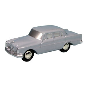 Mercedes Benz�����Z�f�X�x���c 220S Heckflosse Mercedes Benz Museum �O���[ 500����� / Schuco 1/87 (Picco