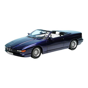 BMW 850Ci Convertible E31 1989 �_�[�N�u���[ 500����� / Schuco 1/18 �~�j�J�[