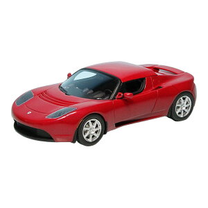 Tesla�e�X�� Roadster 2006 ���b�h 1000����� / Schuco 1/43 �~�j�J�[