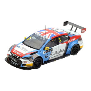 �V�g���G�� C-Elysee WTCC #3 �z���C�g ���b�h �u���[ 2016 T.Chilton / Spark 1/43 �~�j�J�[