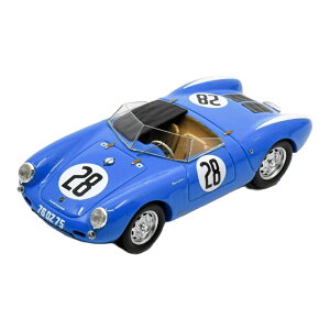 �|���V�F 550 RS �X�p�C�_�[ 1956 �u���[ #28 24���ԃ��}�� C.Storez H.Polenscki / Spark 1/43 �~�j�J�[