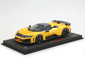 �y�\��zFerrari�t�F���[�� F80 metal diecast full open Giallo Tristrato carbon wing LUXURY PACK / BBR 1/18 �~�j�J�[