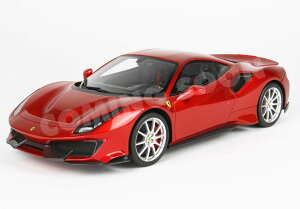 �y�\��zFerrari�t�F���[�� 488 Pista metal diecast full open Rosso Fuoco / BBR 1/18 �~�j�J�[