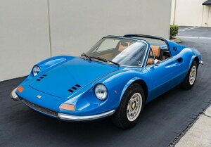 �y�\��zFerrari�t�F���[�� Dino 246 GTS 1972 Azzurro Dino Beige / BBR 1/18 �~�j�J�[