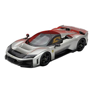Ferrari�t�F���[�� F80 2024 �J�[�{������ �V���o�[ 24����� / BBR 1/18 �~�j�J�[