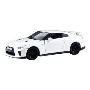 ���Y GT-R 2017 �z���C�g / Bburago 1/24 �~�j�J�[