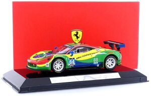 �t�F���[�� 458 �C�^���A GT3 #64 2015 �O���[�� / Bburago 1/43 �~�j�J�[