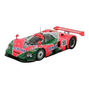 Mazda�}�c�_ 787B #55 �D�� 24���ԃ��}�� 1991 Bertrand Gachot Johnny Herbert Volker Weidler / EDICOLA 1/43 �~�j�J�[