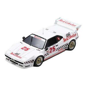 BMW M1 #25 �`�����s�I�� IMSA GTO 1981 K.Miller D.Cowart �z���C�g / Spark 1/43 �~�j�J�[
