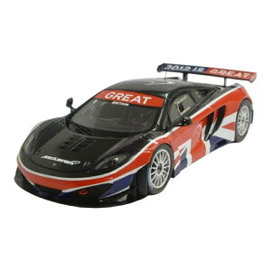 McLaren�}�N���[���� MP4/12C GT3 �O�b�h�E�b�h�t�F�X�e�B�o���I�u�X�s�[�h 2012 �u���b�N/���b�h/�u���[/�z���C�g / TRUE SCALE MINIATUR