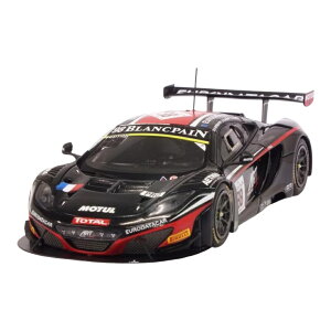 McLaren�}�N���[���� 12C GT3 #98 Total Art Grand Prix 24���ԃX�p 2014 �u���b�N / TRUE SCALE MINIATURES 1/