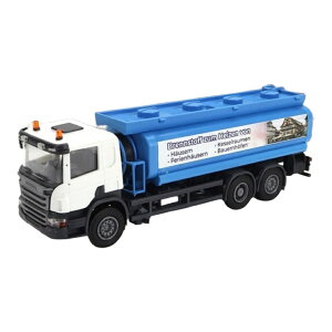 Scania�X�J�j�A P124.860 �^���N���[���[ Brennstoff Heizen von �u���[ �z���C�g / Brekina 1/87 �~�j�J�[ �g���b�N�͌^