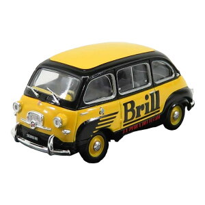 Fiat�t�B�A�b�g 600 Multipla ���p�� Brill 1956 �C�G���[/�u���b�N SERIE CAROSELLO ITALIANO / BRUMM 1/43 �~�j�J�[