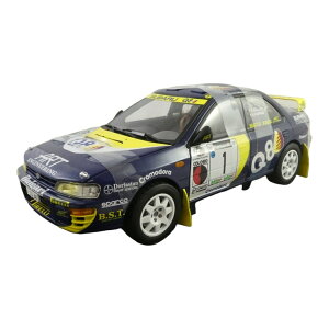 Subaru�X�o�� Impreza�C���v���b�T 1998 �u���[ #1 1998�N�����[�s�A���J���@�b�� / Sun Star 1/18 �~�j�J�[