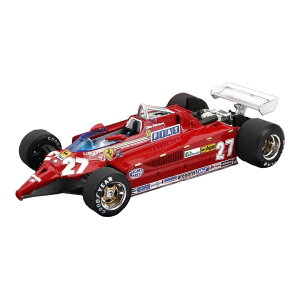 Ferrari�t�F���[�� F1 126CK �^�[�{ #27 Gilles Villeneuve 1981 ���b�h / BRUMM 1/43 �~�j�J�[