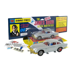 Aston Martin�A�X�g���}�[�e�B�� DB5 1963 007 James Bond �V���o�[ / Corgi 1/43 �~�j�J�[