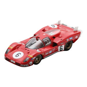 �y�\��z2026�N�����\�� Ferrari�t�F���[�� 512S 5.0L V12 �����O�e�[�� #6 24���ԃ��}�� 1970 I.Giunti N.Vaccarella ���b / LOOKSMART 1/43 �~�j�J�[
