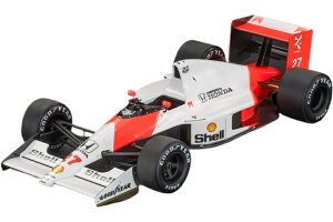 マクラーレン F1 MP4/5B HONDA V10 TEAM MARLBORO #27 ワールドチャンピオン イタリア モンツァGP 優勝 1990 アイルトンセナ ホワイト/レッド/GP Replicas 1/18ミニカー