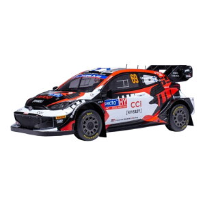 Toyota�g���^ Yaris�����X GR WRC #69 �����[�t�B�������h 2024 Rovanpera Halttunen / IXO 1/18 �~�j�J�[