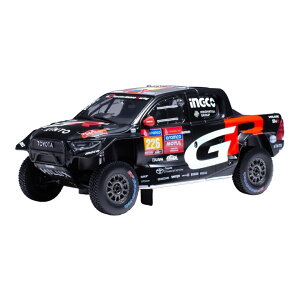 Toyota�g���^ GR DKR Hilux�n�C���b�N�X Evo T1U #226 2024 �_�J�[�������[ Varaiwa-Cazale �u���b�N / IXO 1/43 �~�j�J�[