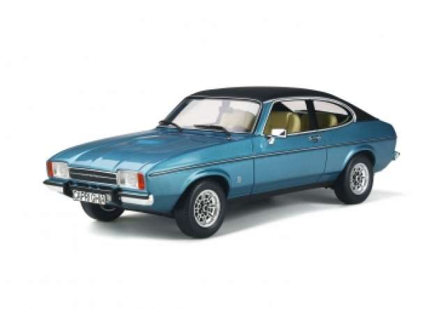 ミニカー 【予約】4月以降発売予定1974 Ford Capri Mk2 miami blue poly /Otto 1/18 ミニカー