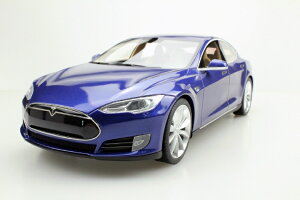 【予約】11月以降発売予定Model S 2012 ブルー /TOPMARQUES 1/12 レジンミニカー