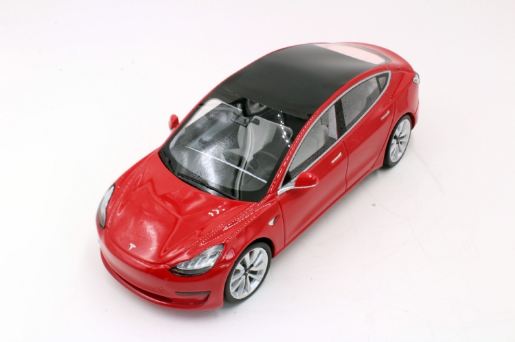 楽天市場】Tesla Model 3 red /Ls Collectibles 1/18 ミニカー