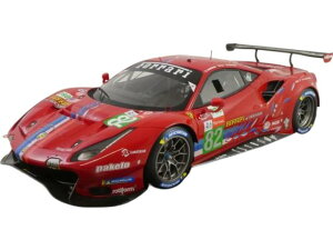 Ferrari 488 GTE Team Risi 2020N }24ԃ[X GTE PRO #82 fBXvCP[Xt/ BBR 1/18 ~jJ[