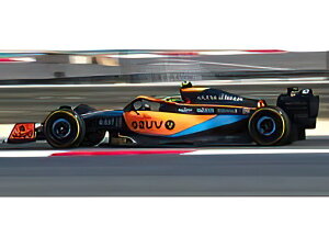 y\z12ȍ~\McLAREN - F1 MCL36 MERCEDES TEAM MCLAREN N 3 BAHRAIN GP 2022 DANIEL RICCIARDO - ORANGE LIGHT BLUE /Minichamps~j`vX 1/43 ~jJ[