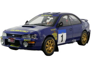スバル インプレッサ 1994年 香港 北京ラリー 優勝 #1 P.ボーン T.サーコム/ Sun Star 1/18 ミニカー