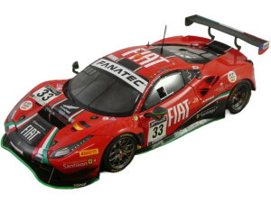 Ferrari 488 GT3 Evo 2021N Xp24ԃ[X #33 Crestani Perel Hites/ LOOKSMART 1/43 ~jJ[